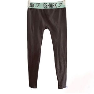 Gymshark leggings blue band small